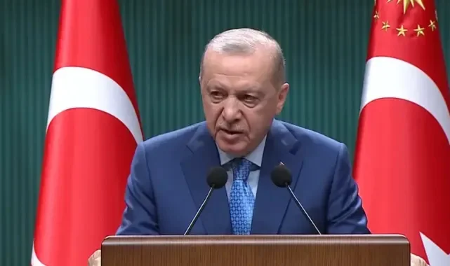 Kabine Toplantısı sona erdi! Cumhurbaşkanı Erdoğan'dan önemli açıklamalar