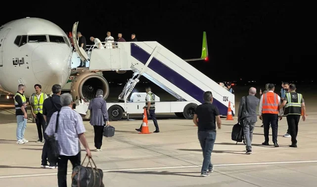 Kerkük Havalimanı'nda tarihi adım: İlk gece uçuşları başladı
