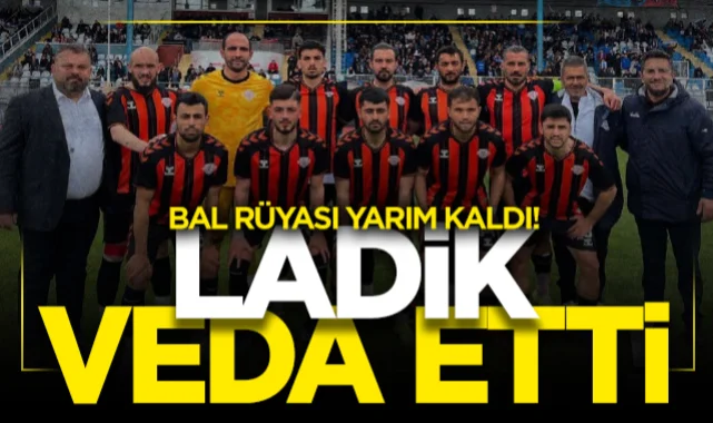 Ladik Belediyespor penaltılarla veda etti: BAL rüyası yarım kaldı