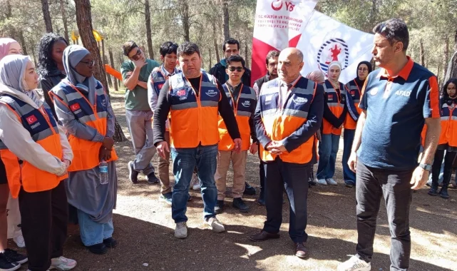 OMÜ'de Uluslararası Öğrencilere AFAD'dan Afet Farkındalık Eğitimi