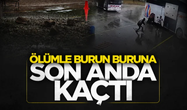 Ordu'da sağanak yağış heyelanları tetikledi! Yollar kapandı, otogarda facia teğet geçti