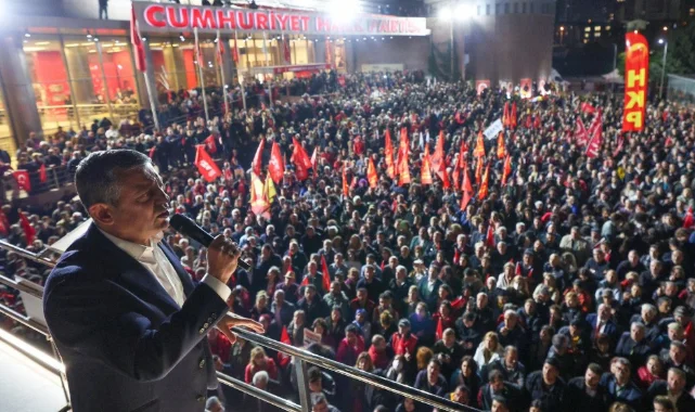 Özgür Özel’den sert çıkış: Atanmış kayyumlar bu partiyi yönetemez
