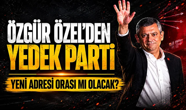 Özgür Özel'den yedek parti iddiasına yanıt: Yeni adresi orası mı olacak?