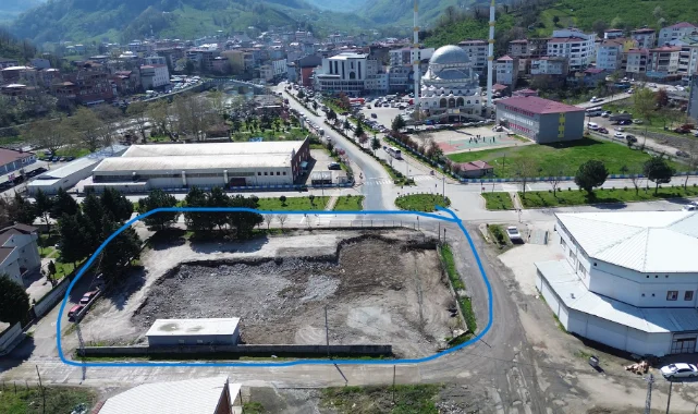 Salıpazarı Belediyesi yeni hizmet Binası temeli atılıyor