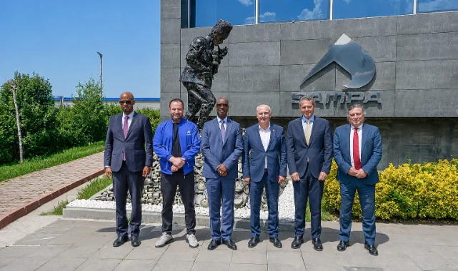 Sampa'dan Afrika hamlesi: Ruanda heyeti ile yatırım ve iş birliği zirvesi