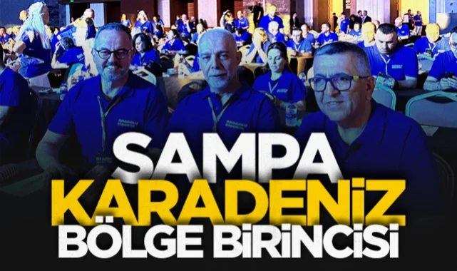 Sampa Sigorta’ya Büyük Ödül: Orta Karadeniz Bölge Birincisi Oldu