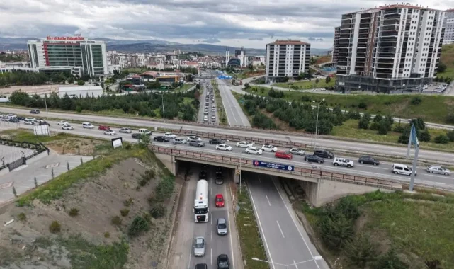 Samsun-Ankara güzergahında büyük yoğunluk