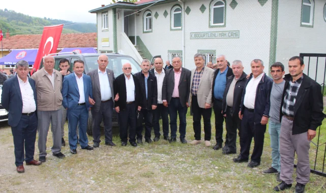 Samsun Bafra'da afetlere karşı kurban kesim töreni düzenlendi