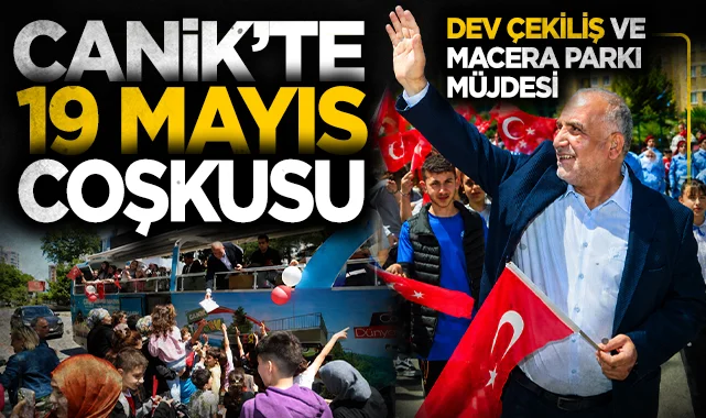 Samsun Canik Belediyesi'nde 19 Mayıs coşkusu