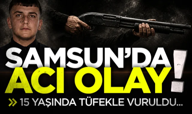 Samsun'da 15 yaşındaki çırak iş yerinde hayatını kaybetti