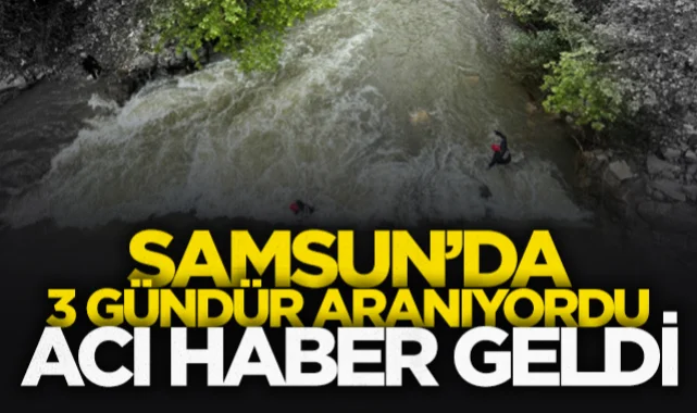 Samsun'da 3 gündür aranan kadın derede ölü bulundu