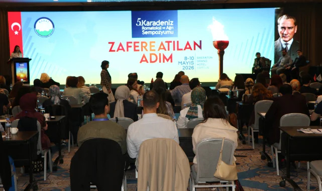 Samsun'da 5. Karadeniz romatoloji ve ağrı sempozyumu yapıldı