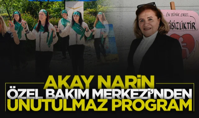 Samsun'da Akay Narin Özel Bakım Merkezi'nden unutulmaz program: Engellerin değil yeteneklerin konuştuğu unutulmaz gün