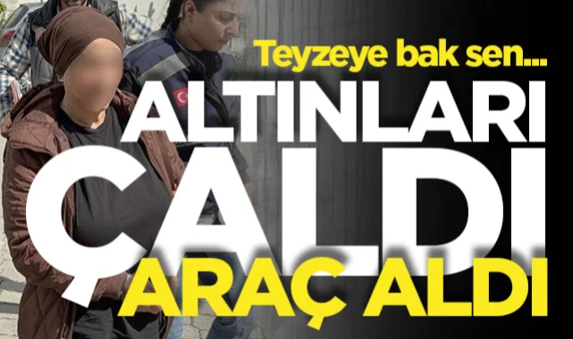 Samsun'da akraba hırsızlığı: Yeğeninin altınlarını çaldı