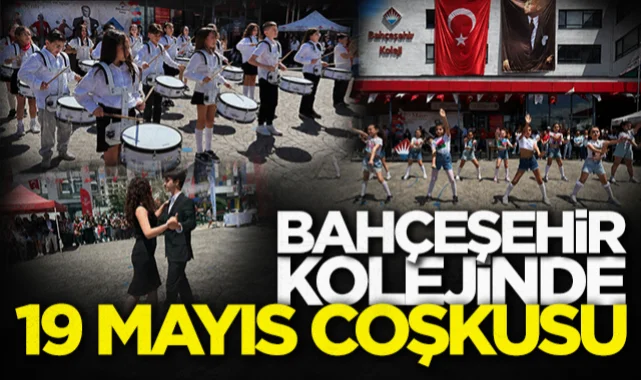 Samsun'da Bahçeşehir Kolejinde 19 Mayıs coşkusu