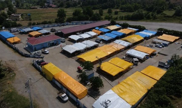 Samsun'da besiciler bayram satışlarından umutlu