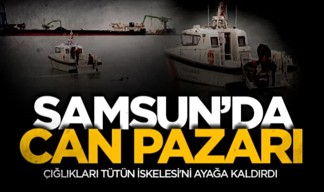 Samsun'da can pazarı: Denize atlayan kadını itfaiye eri kurtardı