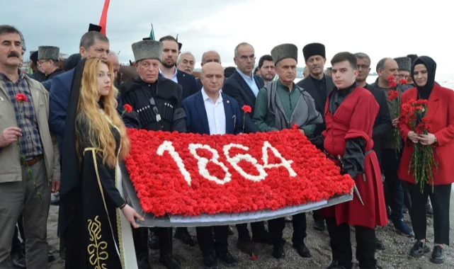 Samsun'da çerkes sürgününe duygu dolu anma