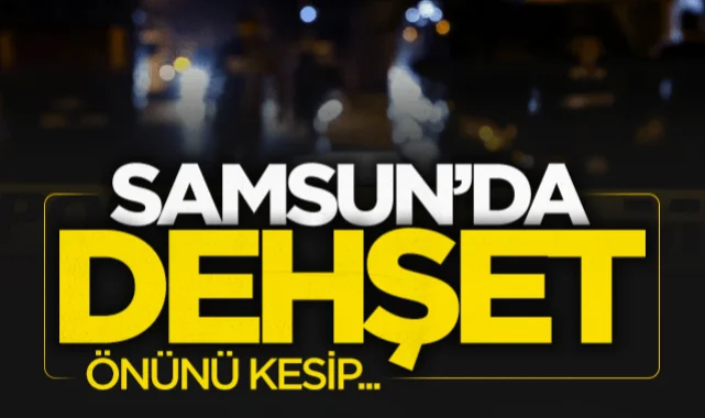 Samsun'da dehşet: Önünü kestikleri adamı ölesiye dövdüler