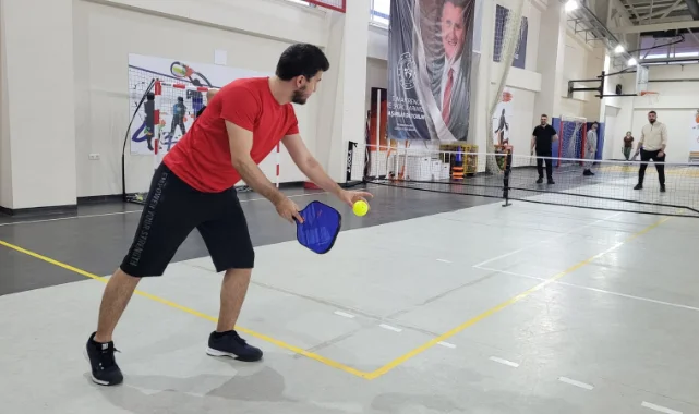 Samsun'da dezenformasyona karşı pickleball