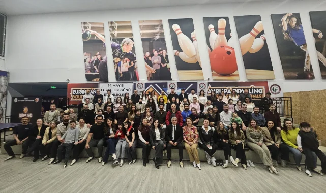 Samsun'da Eczacılar Bowling turnuvasında buluştu