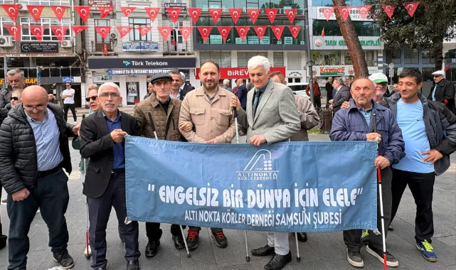 Samsun'da Engel Tanımayan Yürüyüş: Hedef Daha Konforlu Bir Şehir
