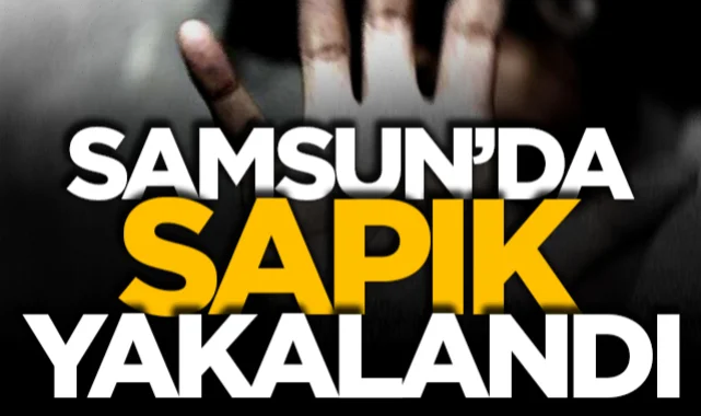 Samsun'da istismar suçundan aranan şahıs çatıda yakalandı
