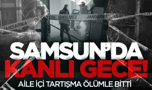 Samsun'da kan donduran olay! Tartıştığı babasını tabancayla öldürdü!