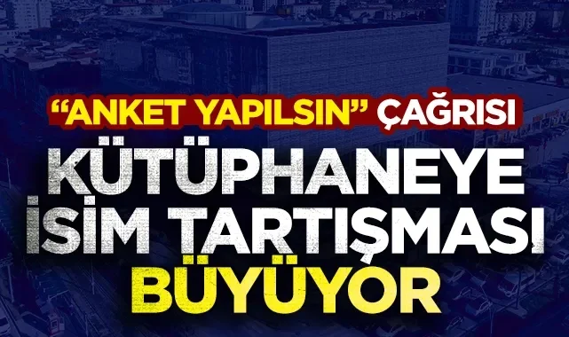 Samsun'da Kütüphaneye İsim Tartışması Büyüyor: Anket Yapın Çağrısı
