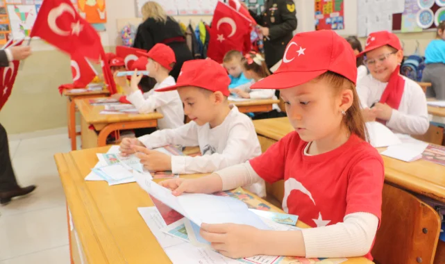 Samsun’da Mehmetçikten öğrencilere anlamlı yanıt: İlk mektubum Mehmetçiğe