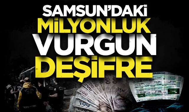 Samsun'da milyonluk yasa dışı bahis vurgunu deşifre edildi