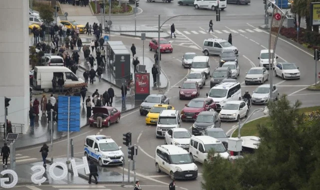 Samsun’da motorlu kara taşıt sayısı arttı