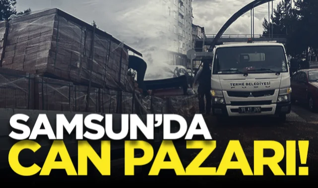 Samsun'da Şoke Eden Kaza! Eşine Yardım Etmek İsterken...
