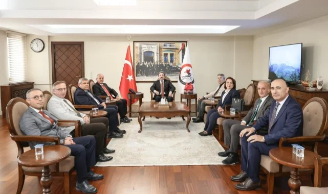 Samsun'da Sosyal Güvenlik Haftası: SGK heyetinden Vali Orhan Tavlı'ya ziyaret