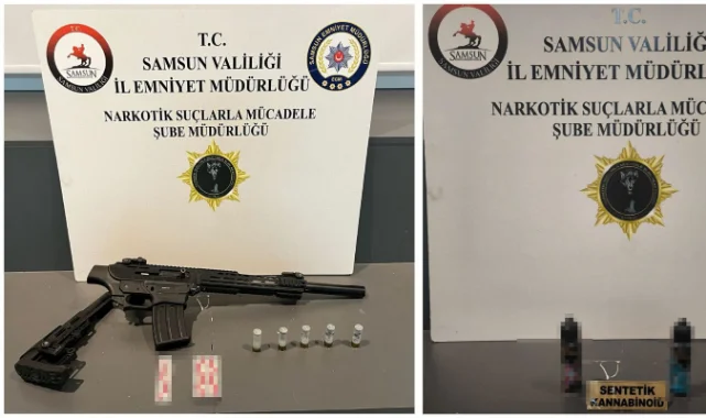 Samsun'da uyuşturucu operasyonunda 10 zanlı yakalandı!