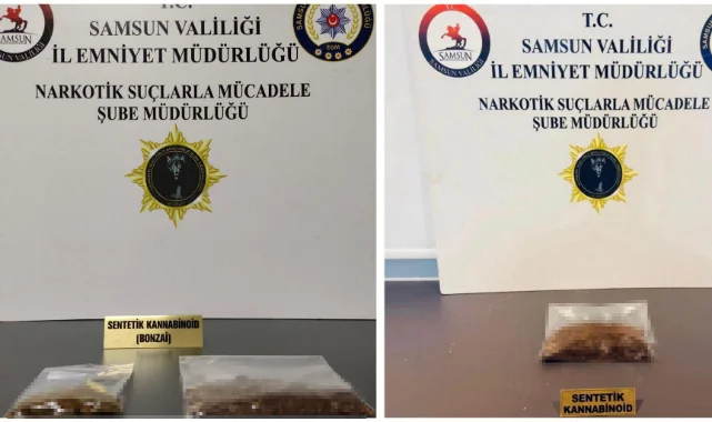 Samsun'da uyuşturucu operasyonunda 11 zanlı yakalandı