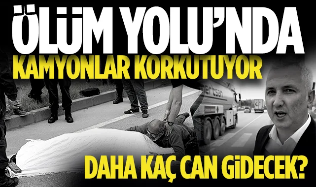Samsun'daki ölüm yolunda kamyonlar korkutuyor! Ender Çıkla 'kaç can daha gidecek' diye sordu...
