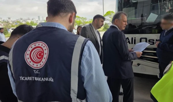 Samsun Otogarı’nda bayram denetimi