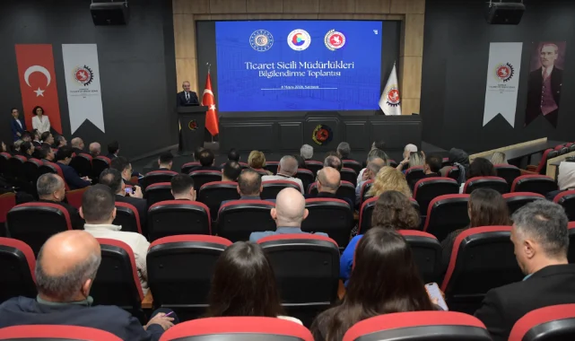Samsun TSO ev sahipliğinde dev buluşma: Karadeniz ticaret sicil müdürleri bir araya geldi
