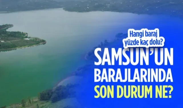 Samsun'un Barajlarında Son Durum Ne? Hangi Baraj Yüzde Kaç Dolu?