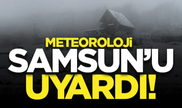 Samsun'un Yüksek Kesimlerinde Mayıs Karı