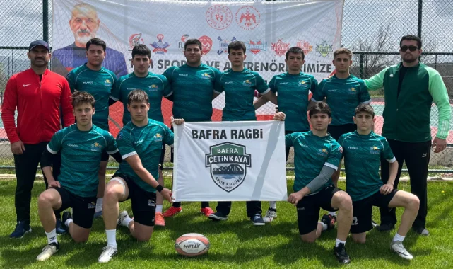Samsunlu sporcular U18 Ragbi Türkiye Şampiyonu oldu