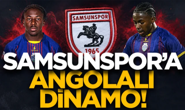 Samsunspor'a Portekiz'den Angolalı dinamo! Tam bir 'Joker'...