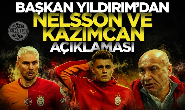 Samsunspor Başkanı Yüksel Yıldırım'dan Victor Nelsson ve Kazımcan Karataş açıklaması