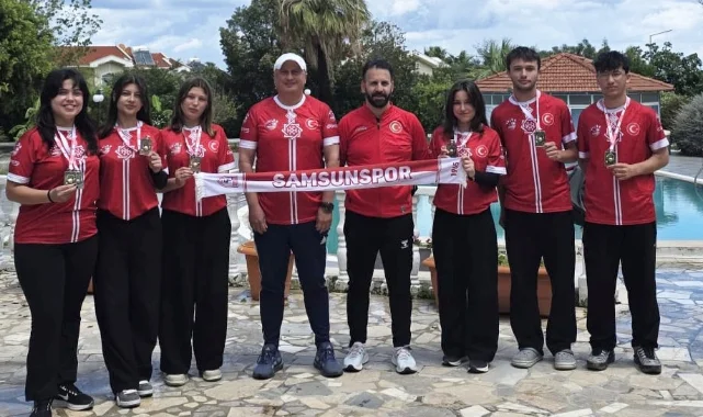Samsunspor Çim Topu Takımından Büyük Başarı