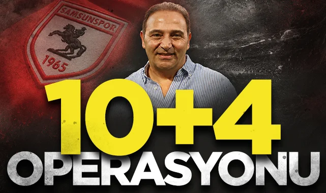 Samsunspor'da 10+4 operasyonu! Yol haritası çiziliyor...