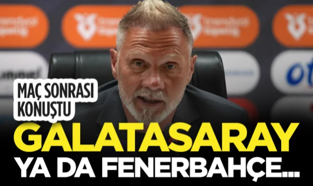 Samsunspor'da Fink'ten Galatasaray Galibiyeti Sonrası Açıklama