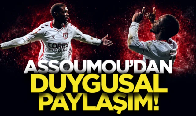Samsunspor'da Jaurès Assoumou'dan duygusal paylaşım
