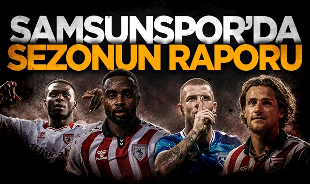 Samsunspor'da Sezonun Raporu Çıktı! 