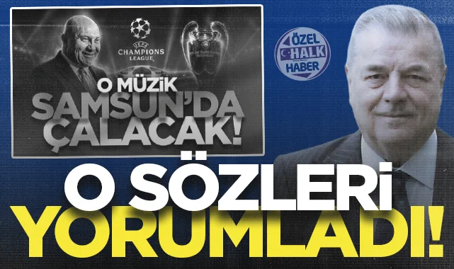 Samsunspor'da Veysel Bilen, Yüksel Yıldırım'ın 'Şampiyonlar Ligi' açıklamasını yorumladı